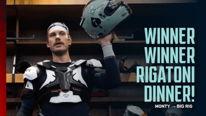 Jamie Oleksiak gets the helmet!