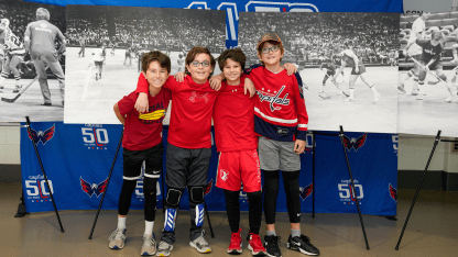 Capitals Host Sentimental Street Hockey Extravaganza