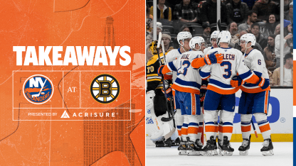 Takeaways: Isles Defeat Bruins 5-4 in OT