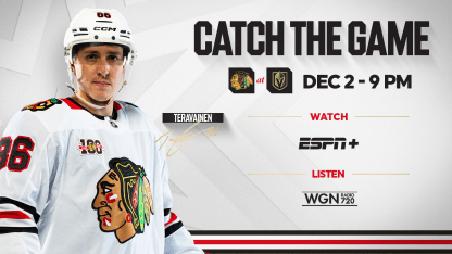 PREVIEW: Blackhawks Open West Coast Road Trip in Vegas