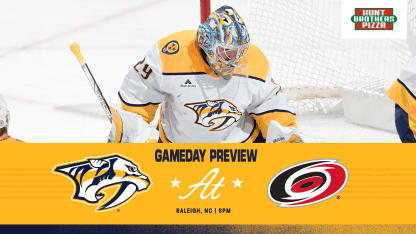 PRESEASON GAME DAY: Preds at Hurricanes, September 28 - 2025_09_28