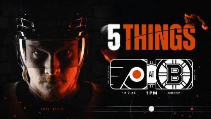 5 Things: Flyers @ Bruins