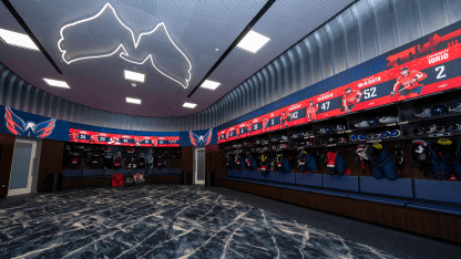 Monumental Sports & Entertainment Unveils State-of-the-Art Washington Capitals Locker Room & Player Compound as Part of the Brand-New Capital One Arena