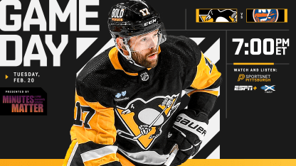 Game Preview: Penguins vs. Islanders (02.20.24)