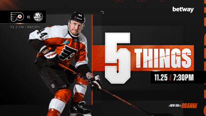 5 Things: Flyers @ Islanders