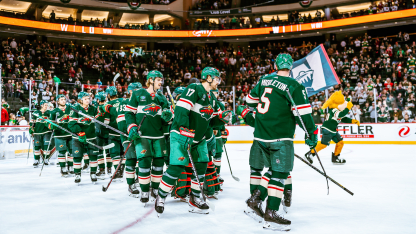 Minnesota Wild Opening Night Roster 100923