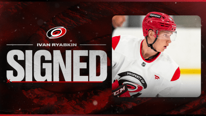 Canes Sign Ryabkin To Entry-Level Contract