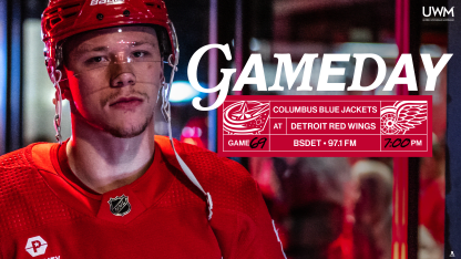 PREVIEW: Edvinsson expected to enter Red Wings’ lineup against Blue Jackets on Tuesday
