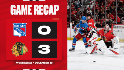 Game Highlights | Blackhawks vs. Rangers