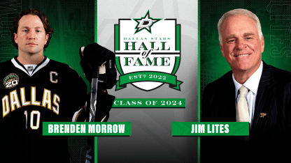 Dallas Stars announce Brenden Morrow and Jim Lites as 2024 inductees to the Dallas Stars Hall of Fame 071524