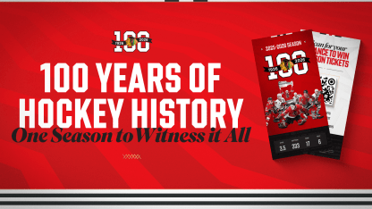 RELEASE: Celebrate 100 Years with Chance to Win Blackhawks Season Tickets