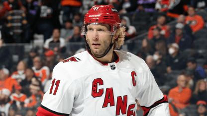 Staal Finishes Second In Selke Trophy Voting