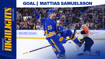 Samuelsson | Goal vs. PHI