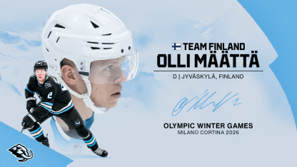 Olli Määttä to Represent Finland at Winter Olympic Games | RELEASE 1.2.26