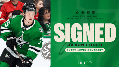 Dallas Stars sign forward Jaxon Fuder to three-year, entry-level contract 092325