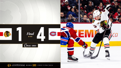 Chicago Blackhawks Montreal Canadiens game recap December 18, 2025