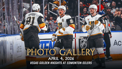 PHOTO GALLERY | Vegas Golden Knights at Edmonton Oilers | April 4, 2026