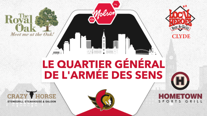 Le quartier général Molson de l'armée des Sens