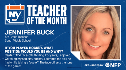 Islanders Teacher of the Month: Jennifer Buck