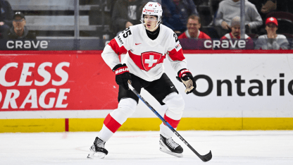 Building Blue: Busy Basile Sansonnens Prepares for Second World Junior Championships and Pro Hockey in Switzerland