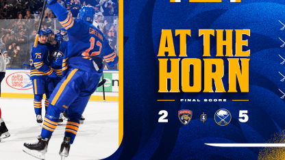 at the horn recap buffalo sabres florida panthers october 12 2024