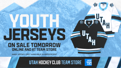 Utah Hockey Club Inaugural Season Youth Jerseys To Go On Sale January 8