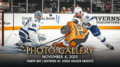 PHOTO GALLERY | Vegas Golden Knights vs. Tampa Bay Lightning | Nov. 6, 2025
