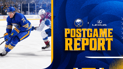 postgame report buffalo sabres colorado avalanche december 3 2024 recap highlights