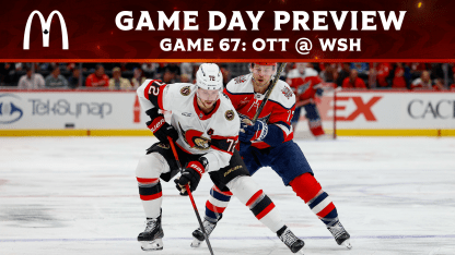 Sens look to sweep season series with Capitals