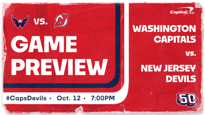 Caps Open Season vs. Devils