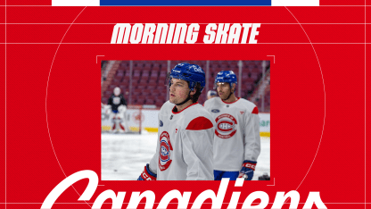 Lines and defense pairings at morning skate - Nov. 15