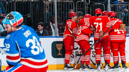 RECAP: After taking ‘one on the chin’ the night prior, Red Wings respond with 2-1 road victory over Rangers
