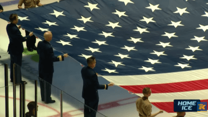 Kraken honor servicemembers at military appreciation night