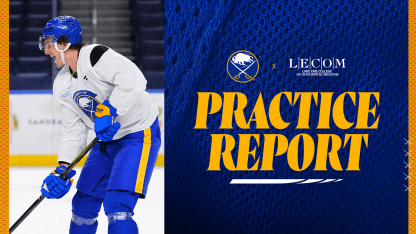 buffalo sabres practice michael kesselring jordan greenway