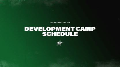 Dallas Stars announce 2024 development camp schedule 062424