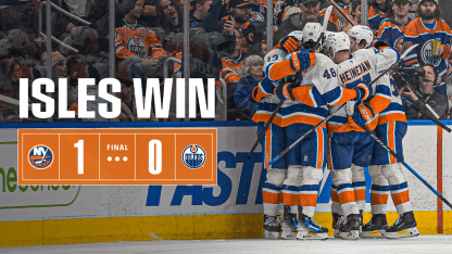 FINAL: Islanders 1, Oilers 0