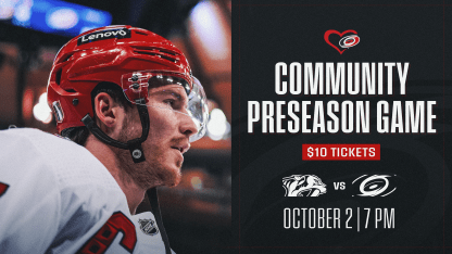 Canes to Host Community Preseason Game on Oct. 2