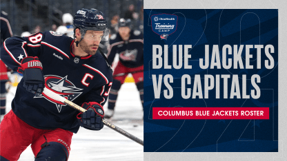 blue jackets preseason roster washington capitals nationwide arena