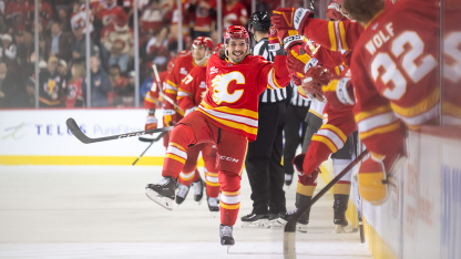 Lomberg scores on breakaway