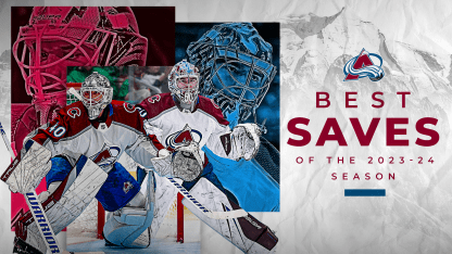 The Avalanche's Best Saves From 2023-24