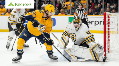Predators Fall to Bruins, 3-0, Drop Third Straight Contest