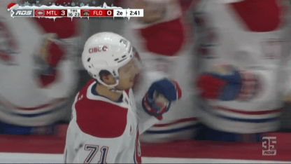 MTL@FLA: Evans marque un but c. Spencer Knight