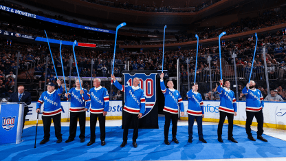 Rangers celebrate defining moments