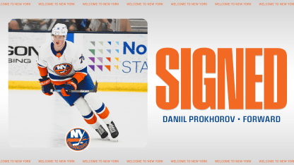 Islanders Sign Prokhorov