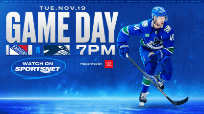 Game Notes: Canucks vs. Rangers