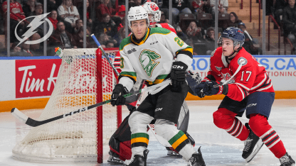 Newly acquired Tampa Bay Lightning prospect Sam O’Reilly prides himself on “reliable” game