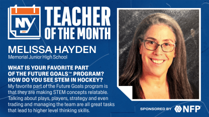 Islanders Teacher of the Month: Melissa Hayden