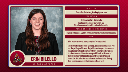 Women in Hockey: Erin Bilello