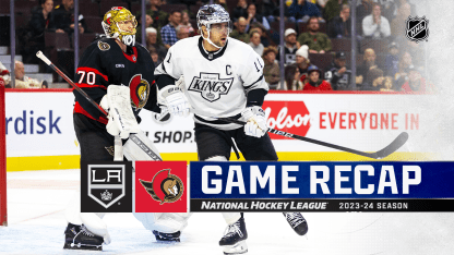 Kings hold off Senators to stay unbeaten on road