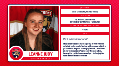 Women in Hockey: Leanne Judy